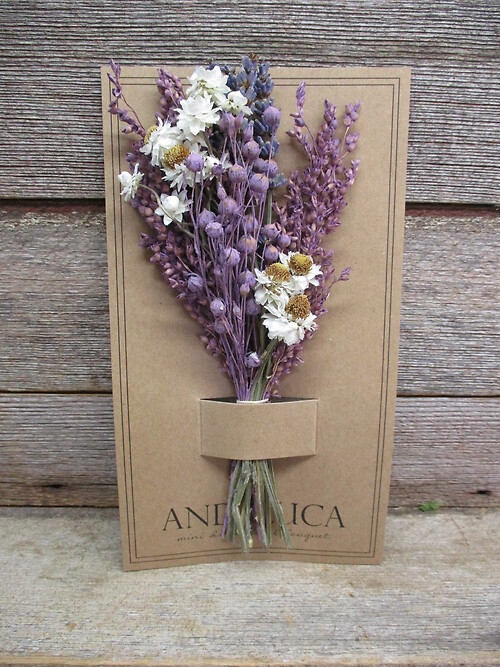 Lavender Wildflower Mini Bouquet