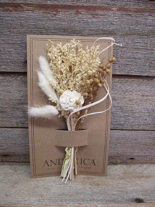 Ivory Wildflower Mini Bouquet