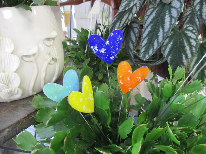 Heart Garden Ornament